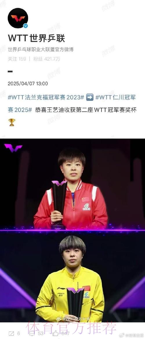 自称“幸运” 王艺迪晋级多哈冠军赛十六强 自称“幸运” 王艺迪晋级多哈冠军赛十六强